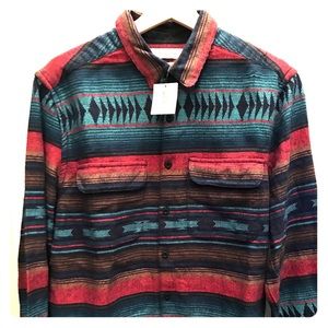 Urban Outfitters Tribal Print Flannel